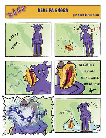 Courte histoire en BD sur un personnage qui veut voir la mer