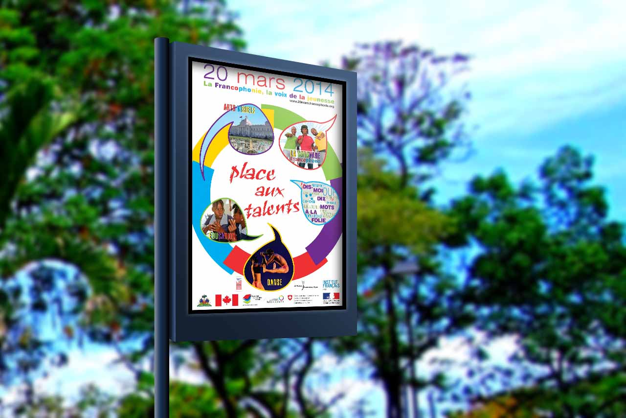 Billboard générique Journée internationale de la Francophonie, 20 mars 2014