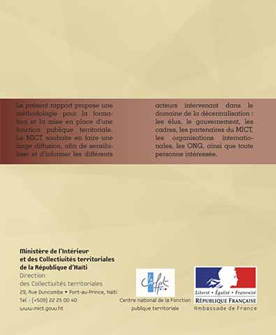 Mission exploratoire d’octobre 2010, verso