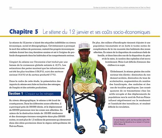 Schéma de cohérence territoriale de la région métropolitaine de Port-au-Prince, page d'exemple